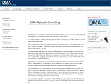 Tablet Screenshot of dmanetworks.com